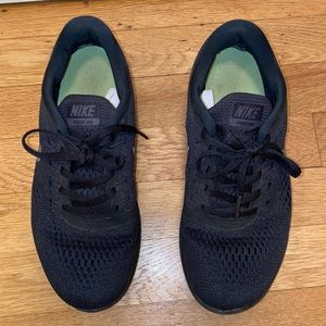 Nike Free RN Womens Sneakers Shoes Triple Black
